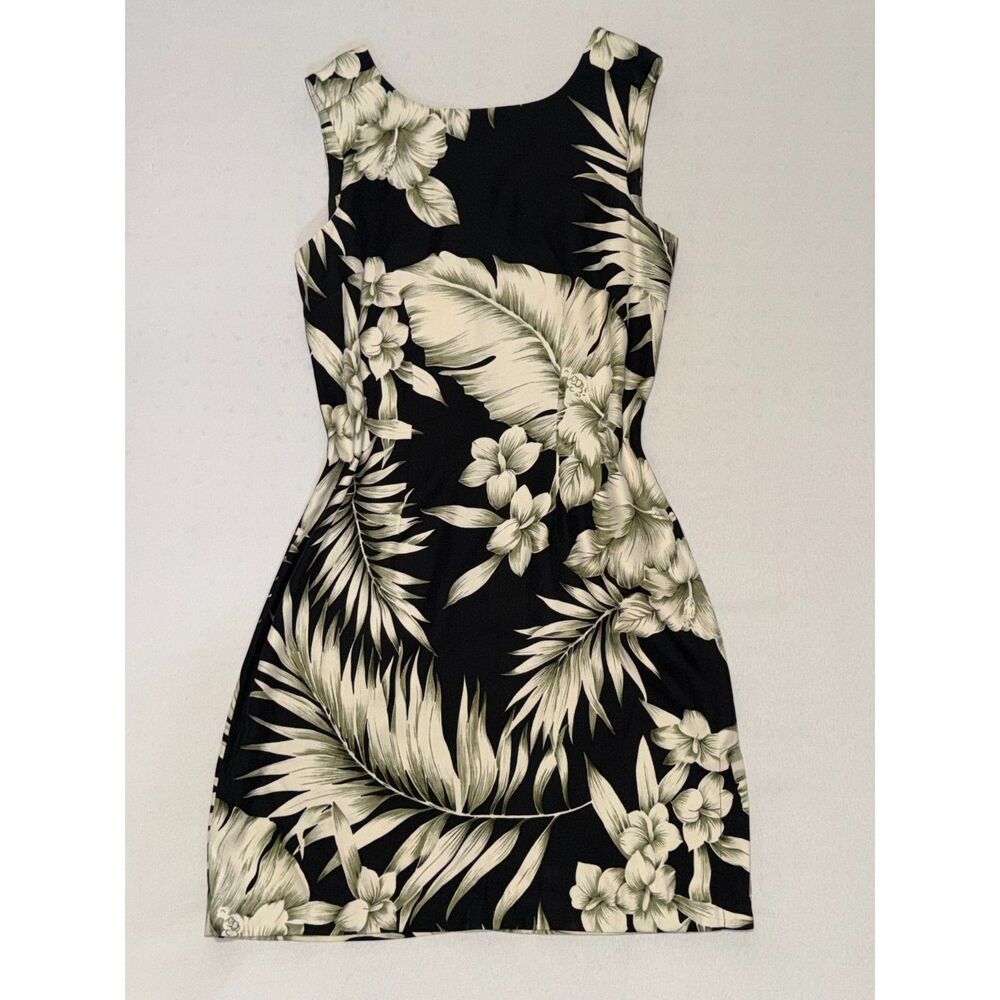 Tommy Bahama 100% Silk Tropical Pattern Dress | Size 4